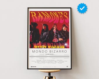 Ramones Mondo Bizzaro 1992 Music Memorabilia Vintage Poster - Etsy