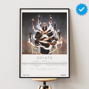Tool Poster | Opiate Poster | Album Poster Prints | Wall Decor Posters | Album Cover | Rock Music Poster