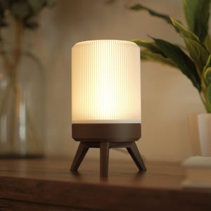 Modern Table Lamp – Minimalist Night Light for Bedroom, Living Room, or Office Decor