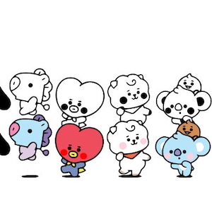 SVG BTS BT21