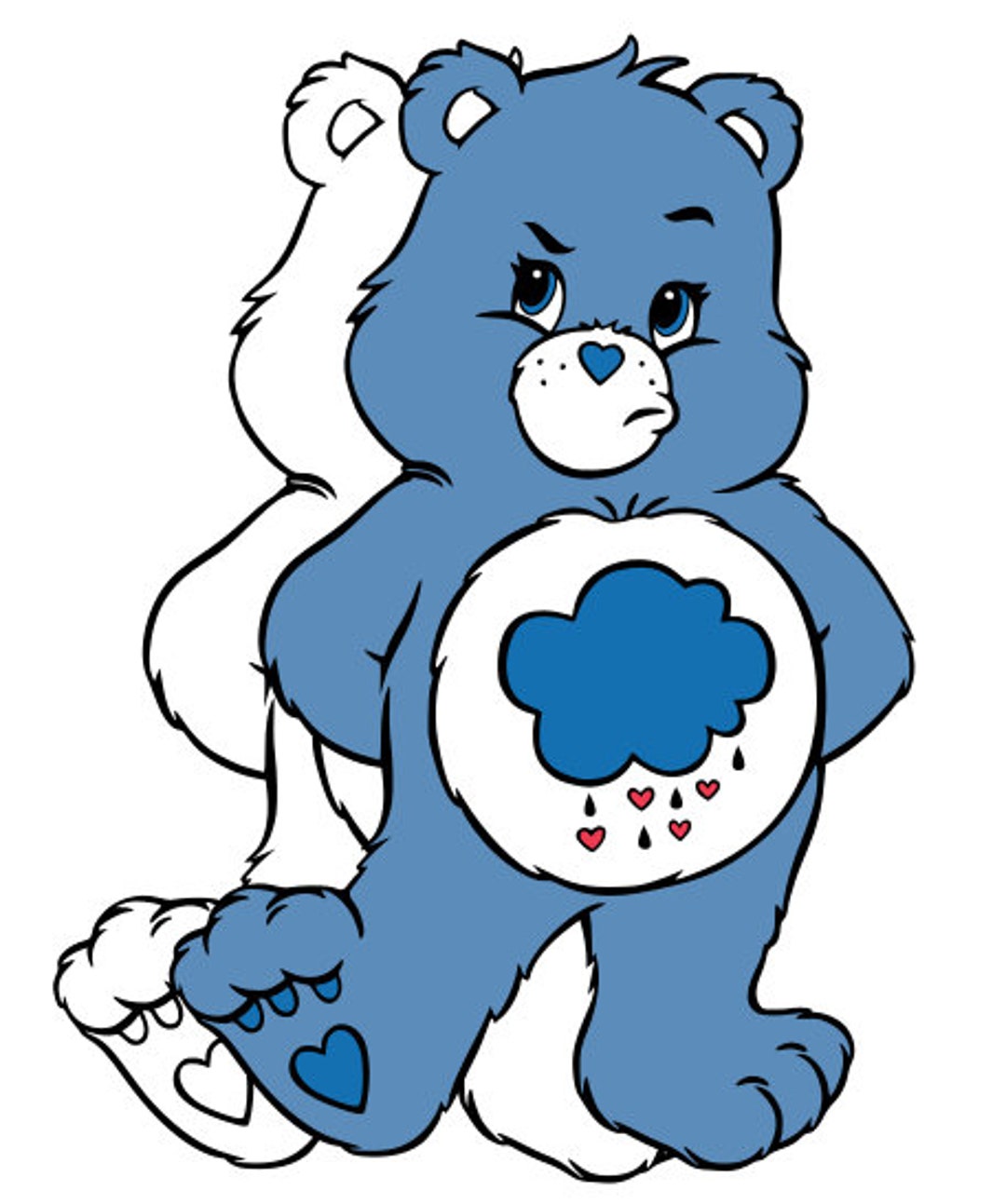 Puffy Rainbow Care Bears Stickers