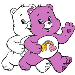 Care Bears Najlepszy przyjaciel miś SVG