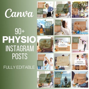 90+ Editable Physiotherapy Instagram Posts