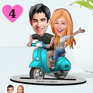 Cartoon Motorcycle, Clipart, Cute Couple, Hearts PNG Clipart