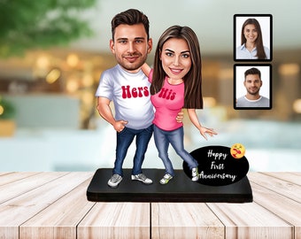Best Gifts For Men Father Of The Groom Gift Caricature Portrait Figurines Best Gifts For Her Handmade Gift Home Decor Best Gifts For Him