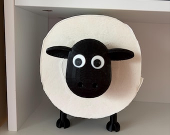 Toiletrolhouder schapen