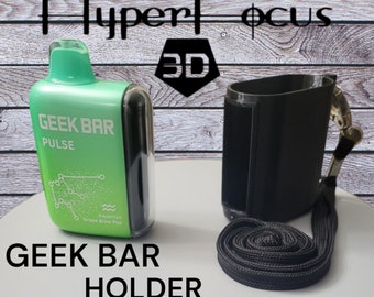 GEEK BAR PULSE Flexible Vape Case / holder w/ lanyard, made by the HyperFocus 3d shop.