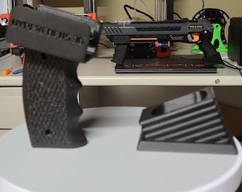 Bug-A-Salt Grip and table / Shelf Mount Combo    A-Salt Mod Stage 1 Kit. Made by HyperFocus 3d