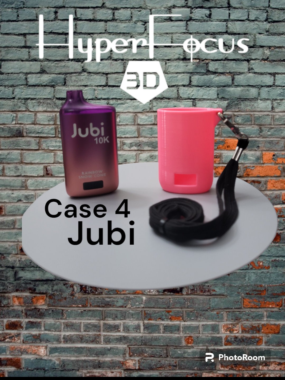 JUBI Flexible Vape Case / Holder W/ Lanyard, Protective Vape Holder is Made  by the Hyperfocus 3d Store, 3d Printed