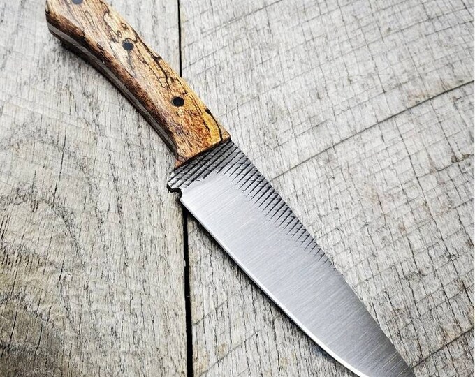 Farriers Rasp Hunting Knife Etsy