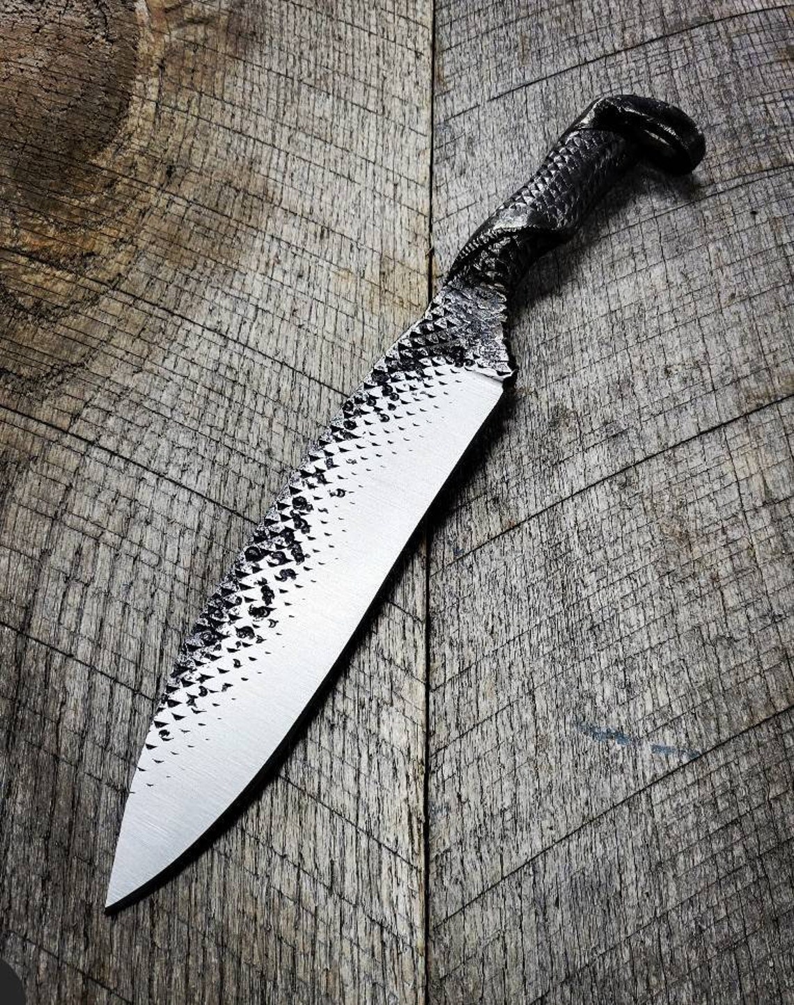 Farriers Rasp Bowie Knife Etsy