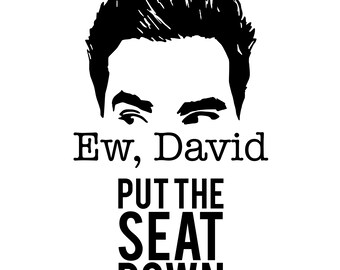 Go Art Go Original David Rose Vinyl Decal Sticker