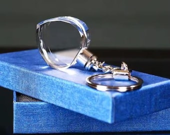 K9 Crystal Blanks | Laser Engraving | 3DEngraving Glass Keychain heart | Photo Crystal Blank | Crystal for Engraving | Crystal keychain