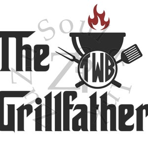 The Grillfather SVG file, SVG file, Father’s Day file,file to download