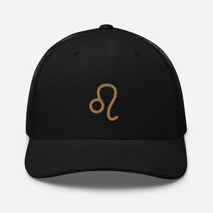 Leo Sign - Embroidered Trucker Cap