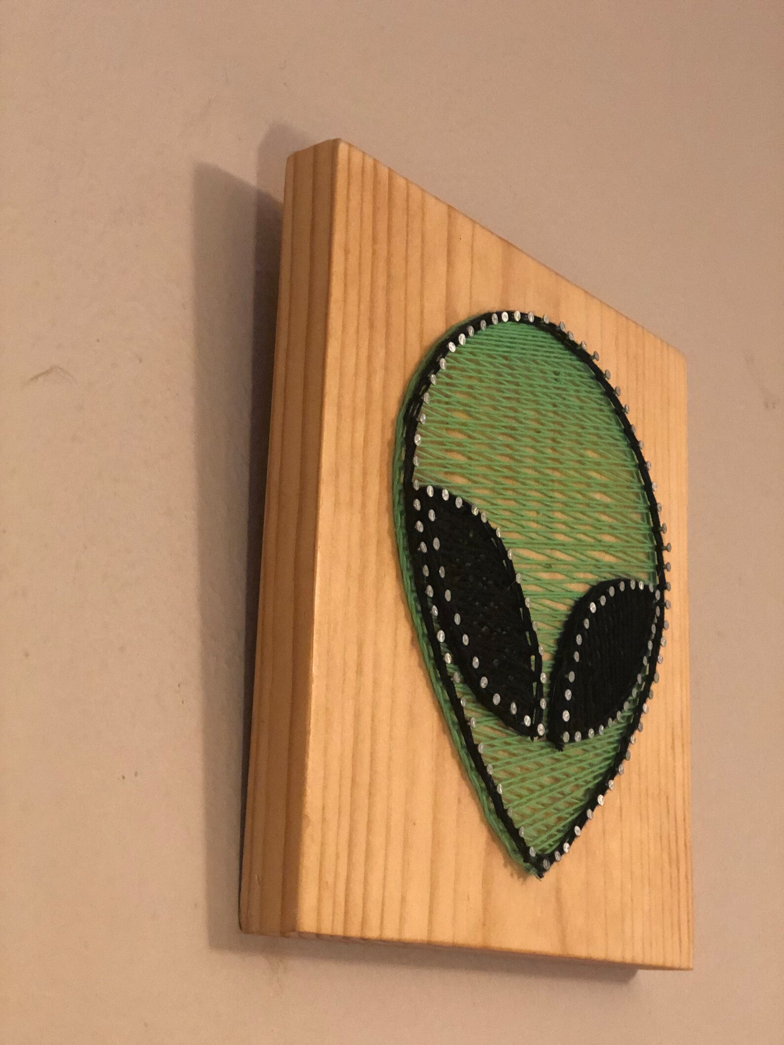 String. Alien Alien String Art - Etsy
