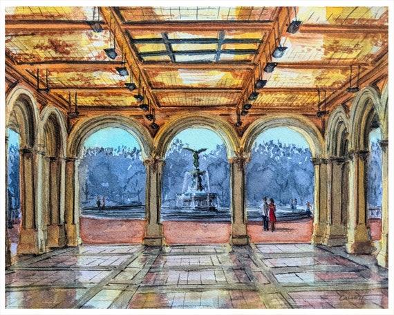 History of Bethesda Terrace 