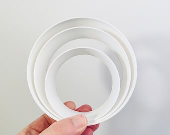 PYREX MIXING BOWL Stacking Rings #401-404 - Set of 3
