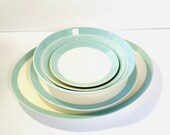 MCM 1950-60 39 s Palette Ware 15 piece set by Homer Laughlin - Made in USA
