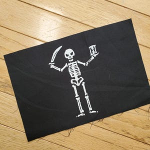 Black Sails James Flint flag sew on patch