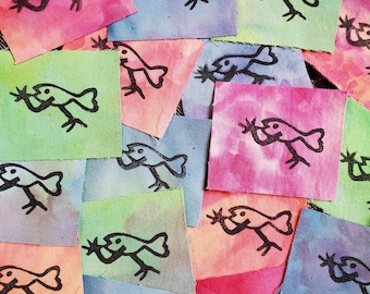 Armfish sew on patch