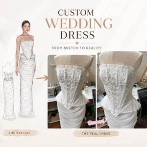 Tailor Made Evening Dress - Etsy Tailor Made Evening Dress - Etsy