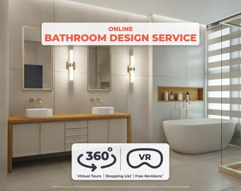 Kundenspezifisches 3D-Baddesign: Virtueller Rundgang & unbegrenzte Überarbeitungen