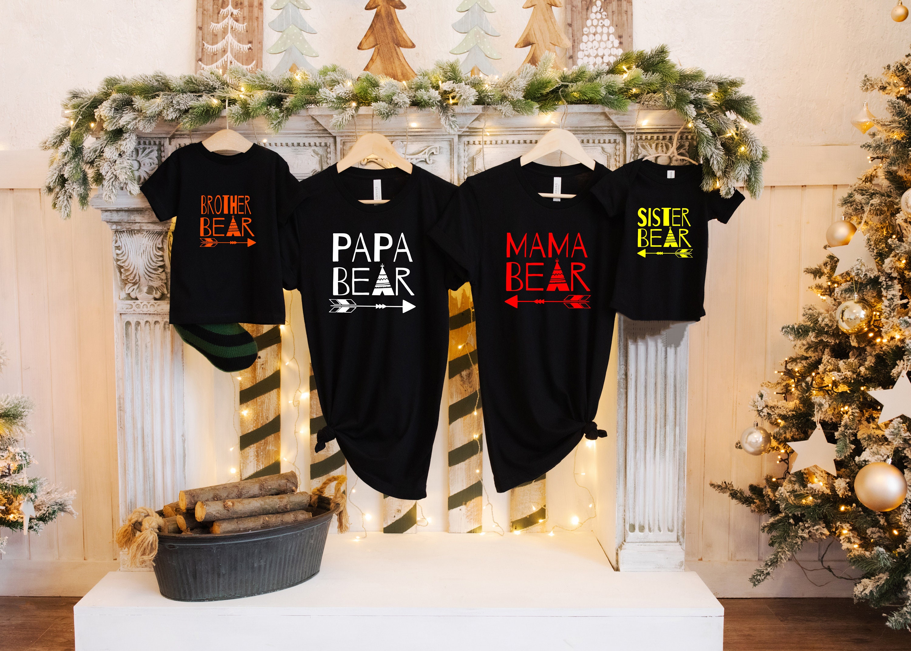 Discover Family Bear Matching Christmas Reunion Shirt