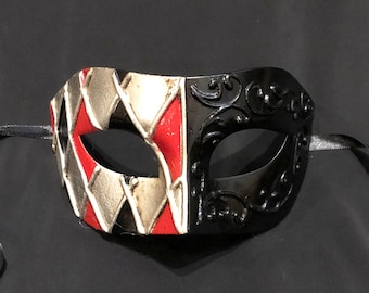 Men's Venetian Mask Masquerade Ball Mask