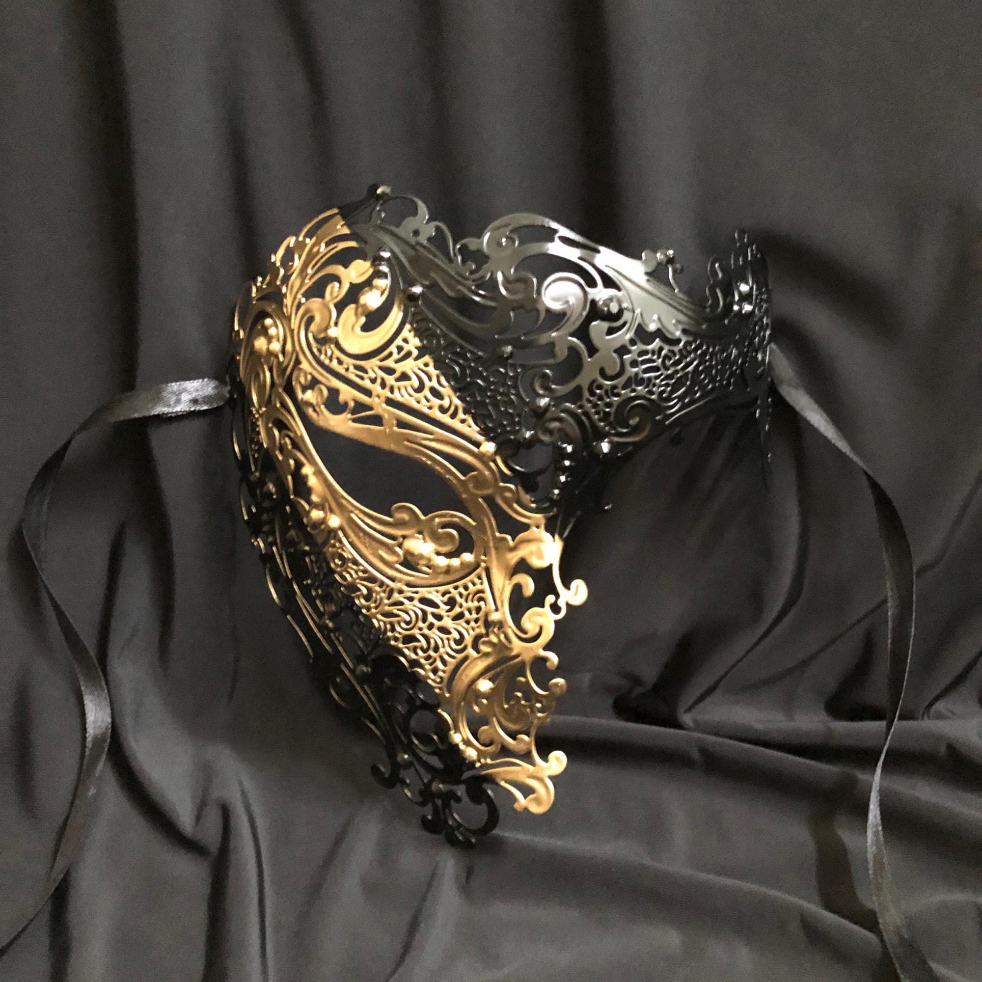 Masquerade Phantom Mask Venetian Metal Mask
