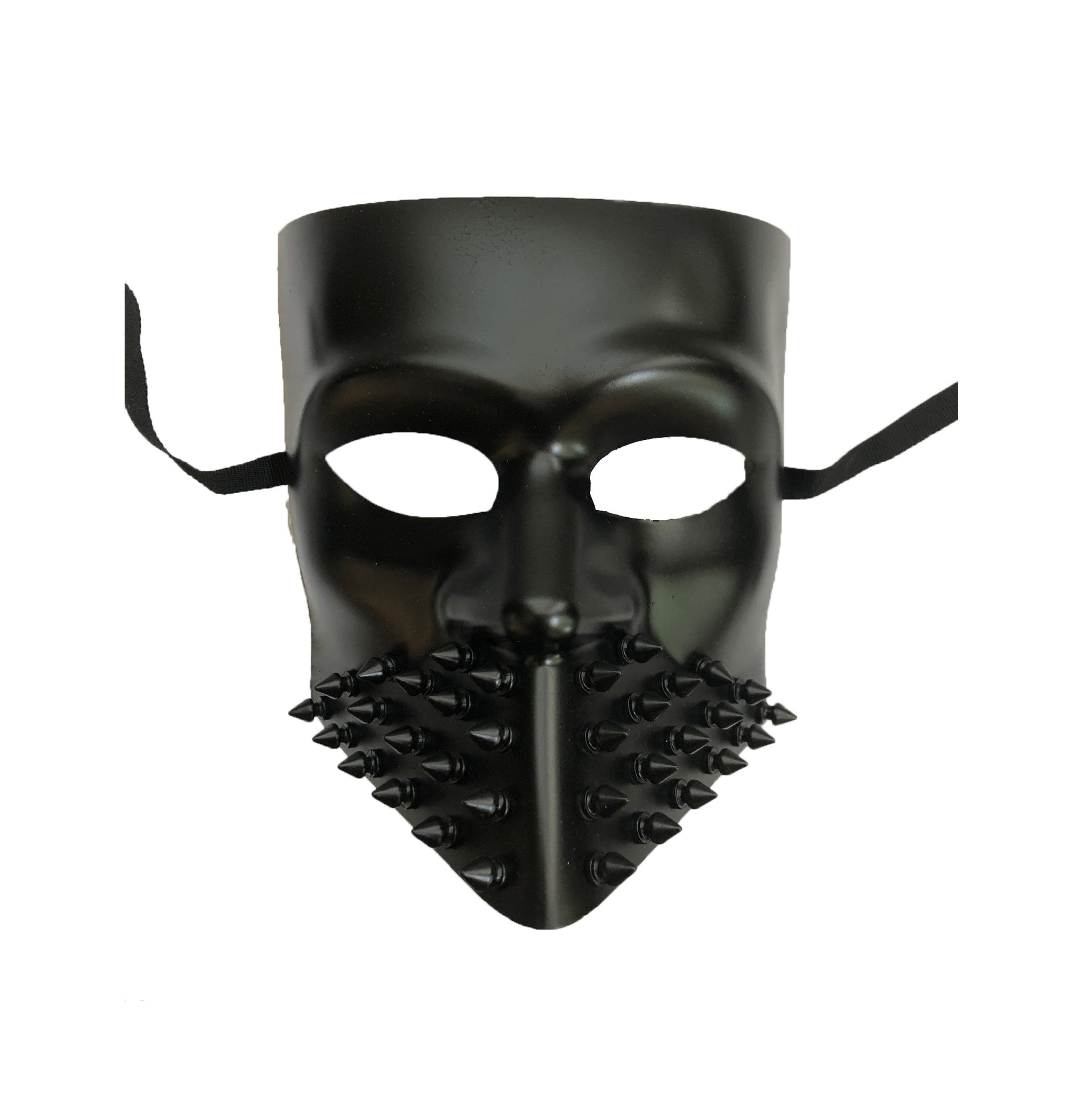 ベネチアンマスク　Bauta Ducale Black Bauta Black Venetian Mask, Bauta Nero, – Visions of Venice