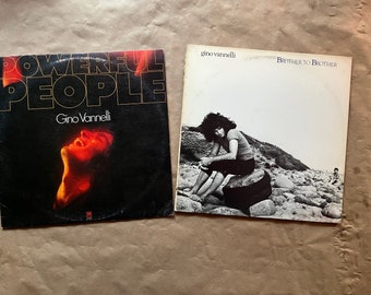 Gino Vannelli vinyl album bundle