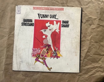 Funny girl vinyl album Barbra Streisand and Omar sharif