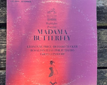 Madam Butterfly vinyl Original 1965