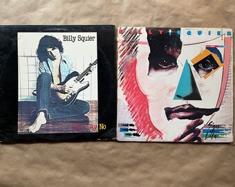 Billy Squier vinyl bundle