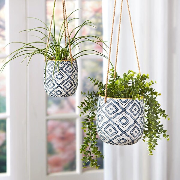 Hanging Ceramic Planter Etsy
