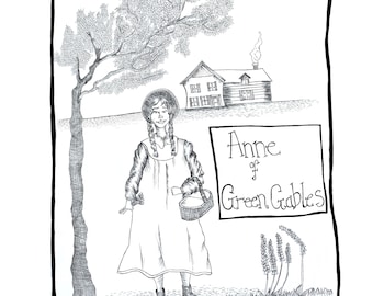 Unframed Anne of Green Gables Print