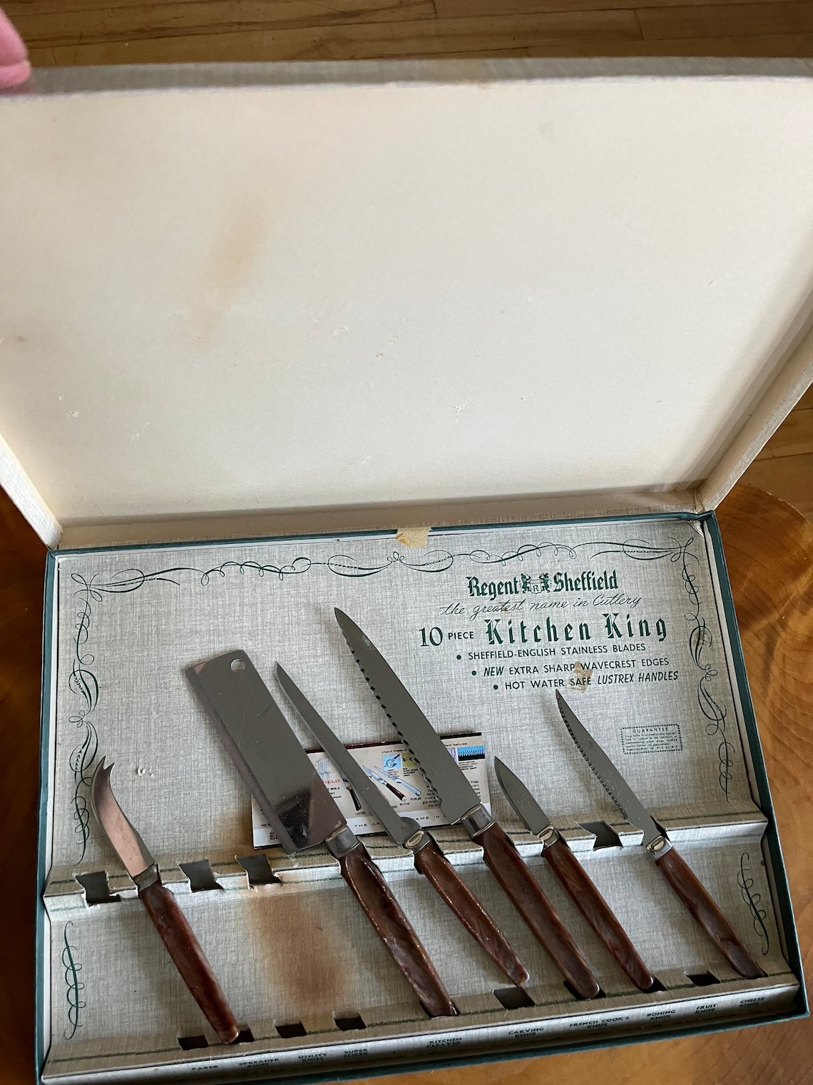 Regent Sheffield Knives Part of a Set Etsy