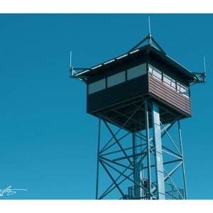 Tower on Mount Blue | Mount Blue Maine Fine Art Photography