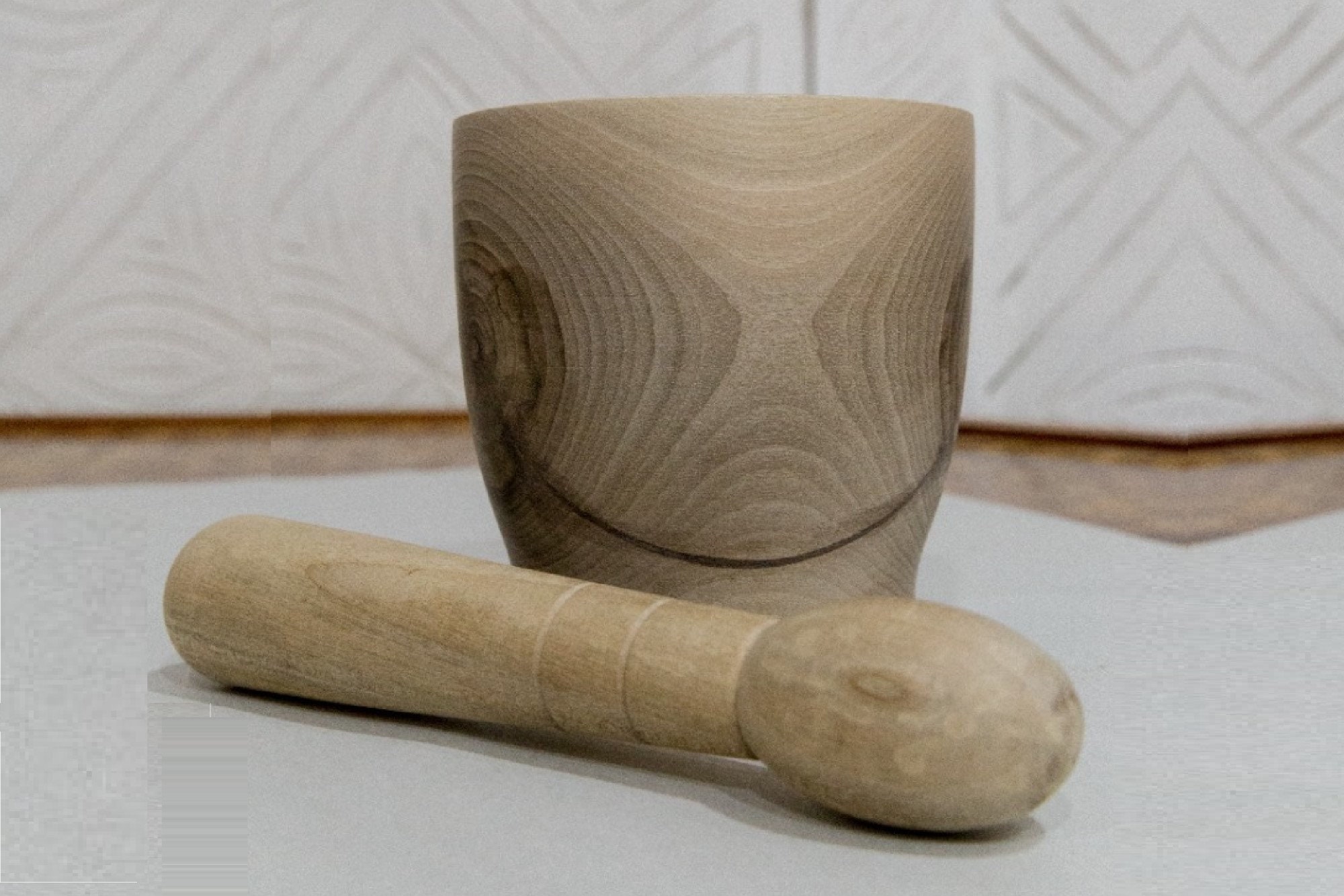 mortier Et pilon En Bois