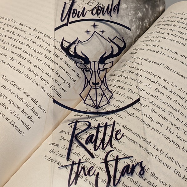 You could rattle the stars, TOG inspired bookmark
