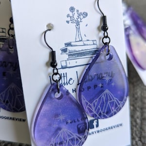 New and Improved ACOTAR inspired earrings!!