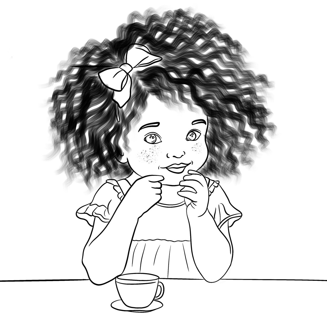 set-of-6-coloring-pages-children-baby-kids-child-coloring-etsy