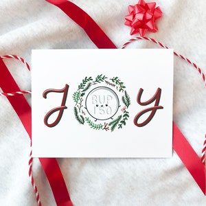 JOIE | Carte de Noël médicale amusante, carte de Noël, parfaite pour pharmacie, médecin, infirmière, psychiatre, carte de vacances médicale punny, antidépresseur