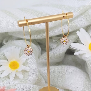 Daisy Hoops