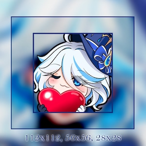 Furina Twitch Emote