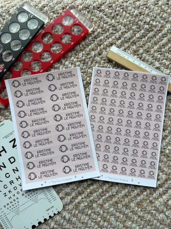 Custom Equipment Labels