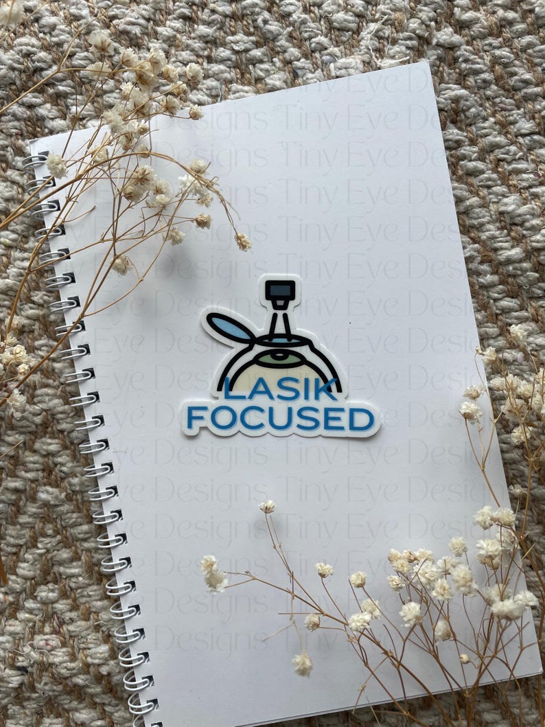Sticker Optometry LASIK Focused Sticker - Optometry Ophthalmology Gift - Etsy