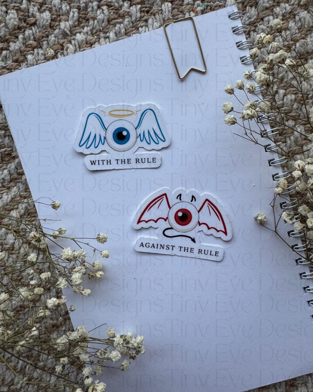 ATR/WTR Optometry Sticker Set Pair Couple Best Friend Gift - Etsy