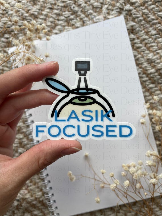 LASIK Focused Gift ideas Student water resistant motivation optometry optometrist laser technician ophthalmology student study motivation
